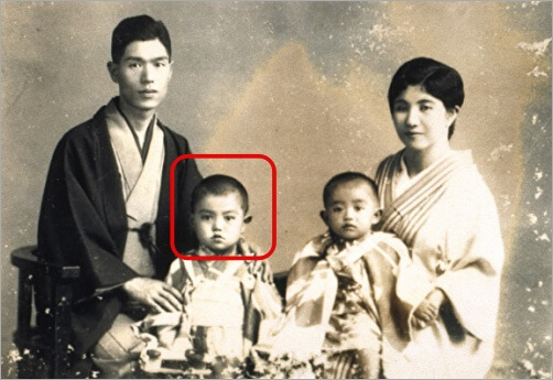 美輪明宏の家族写真