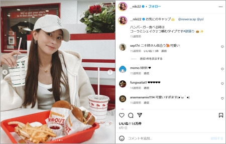 Nikiのインスタ投稿-2