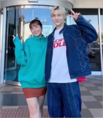 浜川路己のツーショット写真