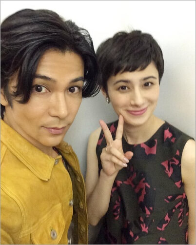 武田真治とホラン千秋